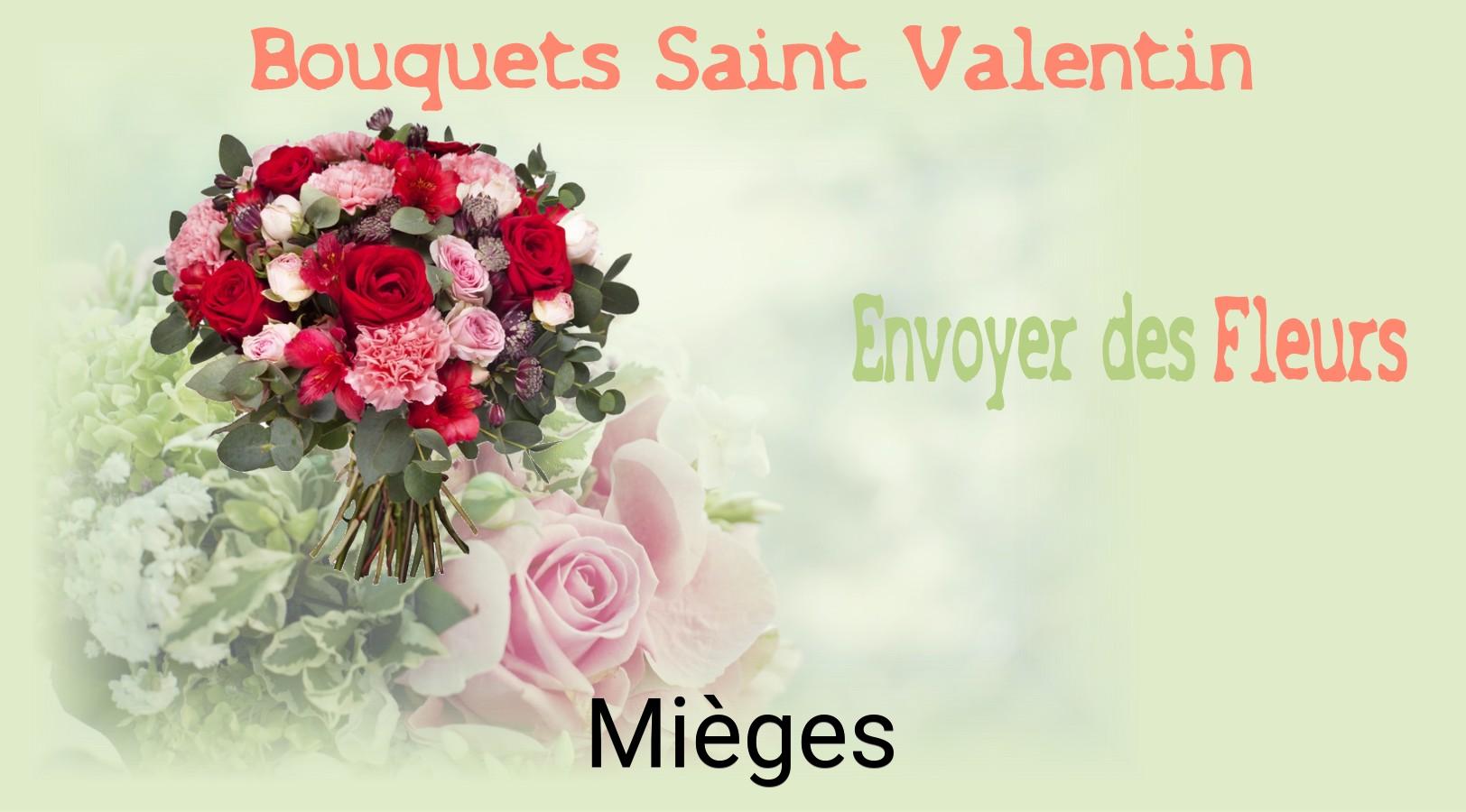 Roses de Saint-Valentin livrées à Mièges